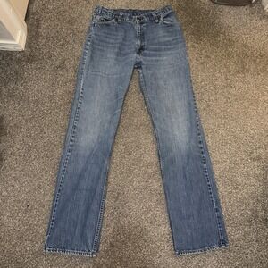 Vintage Levis 550 Jeans Womens 15 Relaxed Tapered Leg Denim Made USA 90s